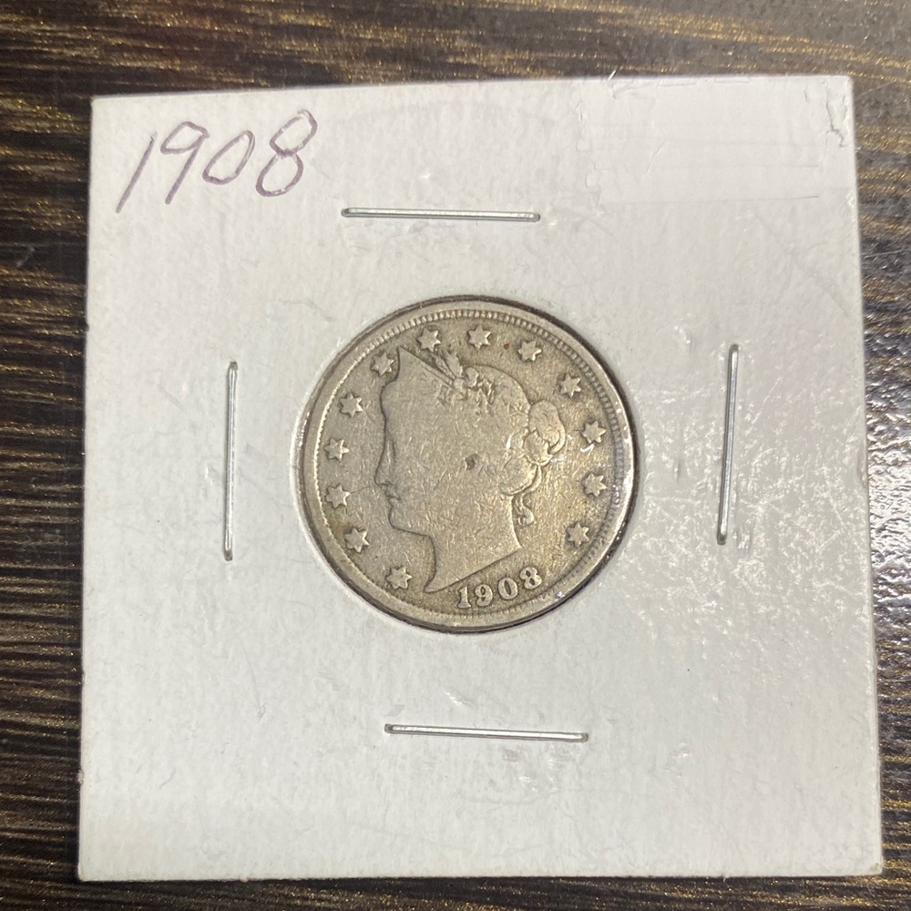 1908 Liberty Head V Nickel